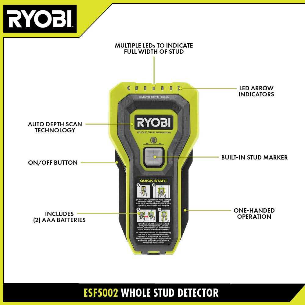 RYOBI Whole Stud Finder - Cheap Fitting