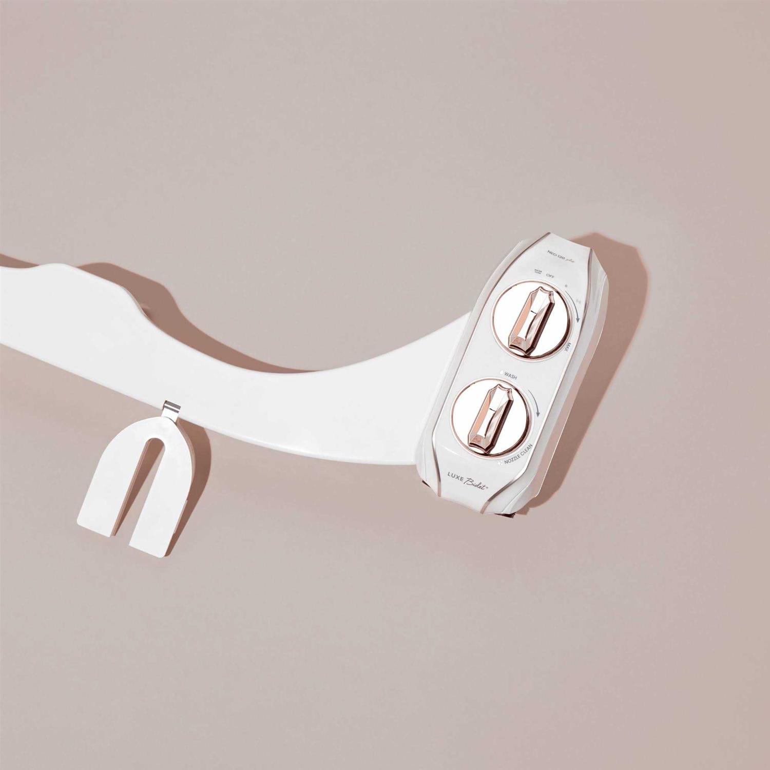 LUXE Bidet NEO 120 Plus Only Patented Bidet Attachment for Toilet Seat - Cheap Fitting