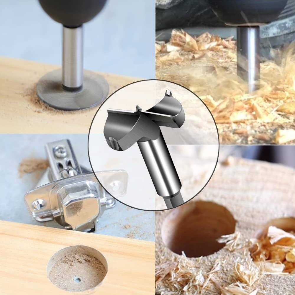 ASNOMY Forstner Drill Bit Carbide Tipped Forstner Bit for Hard Wood - Cheap Fitting