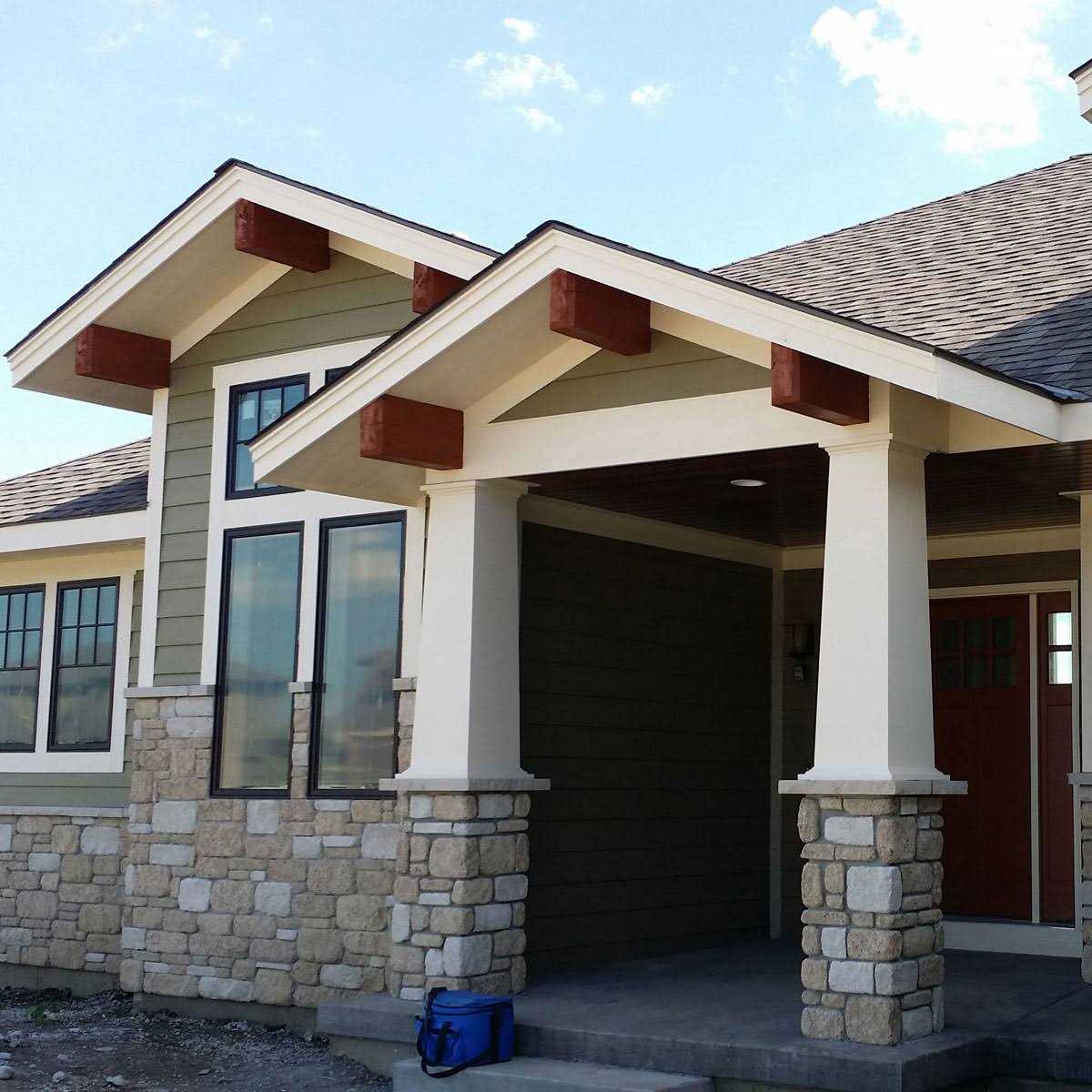 Ekena Millwork Bottom Width Top Width x Craftsman Classic Square Tapered Smooth Column w - Cheap Fitting