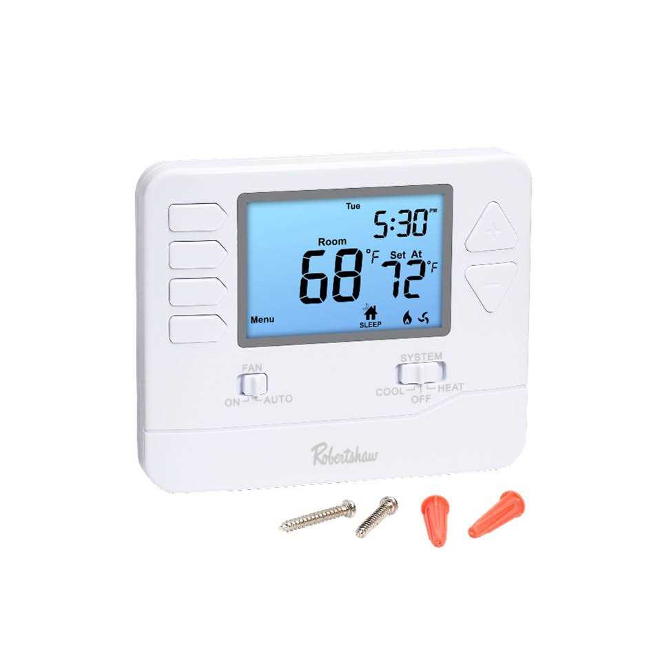 Robertshaw RS9110 Programmable Single-Stage Thermostat - Cheap Fitting
