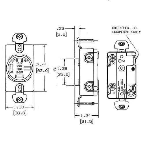 Hubbell Wiring HBL8420 - Cheap Fitting