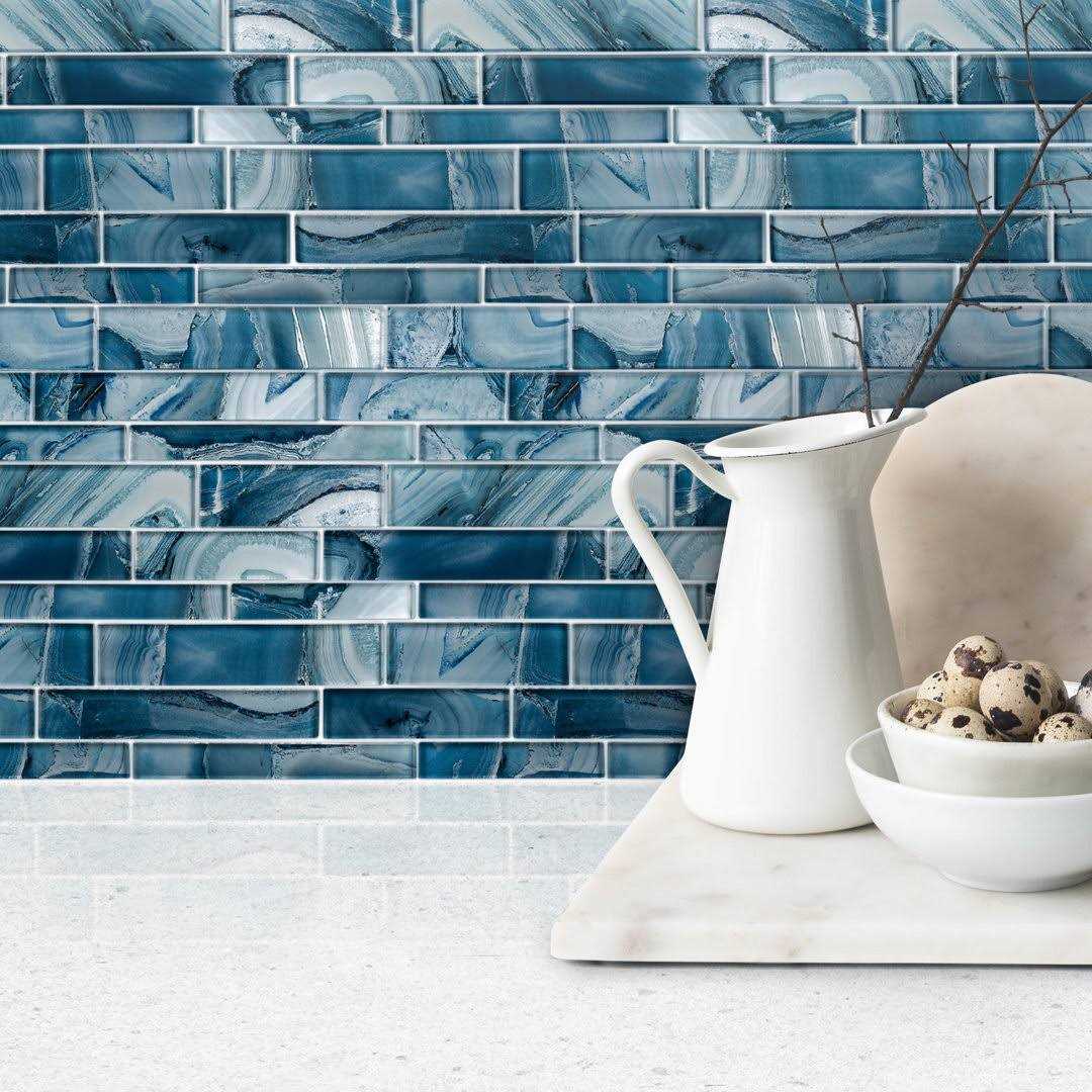 Andova Myst Glass Mosaic Tile - Cheap Fitting