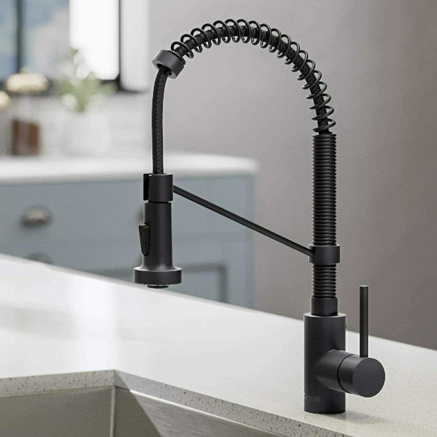 Kraus Bolden Single Handle 18-Inch Commercial Kitchen Faucet with Dual Function Pull-Down Sprayhead KPF-1610 - Cheap Fitting