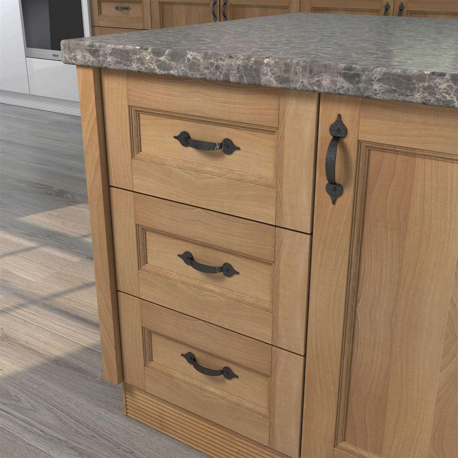 allen + roth 3-1/4-in Center to Center Matte S161-82-DBK - Cheap Fitting