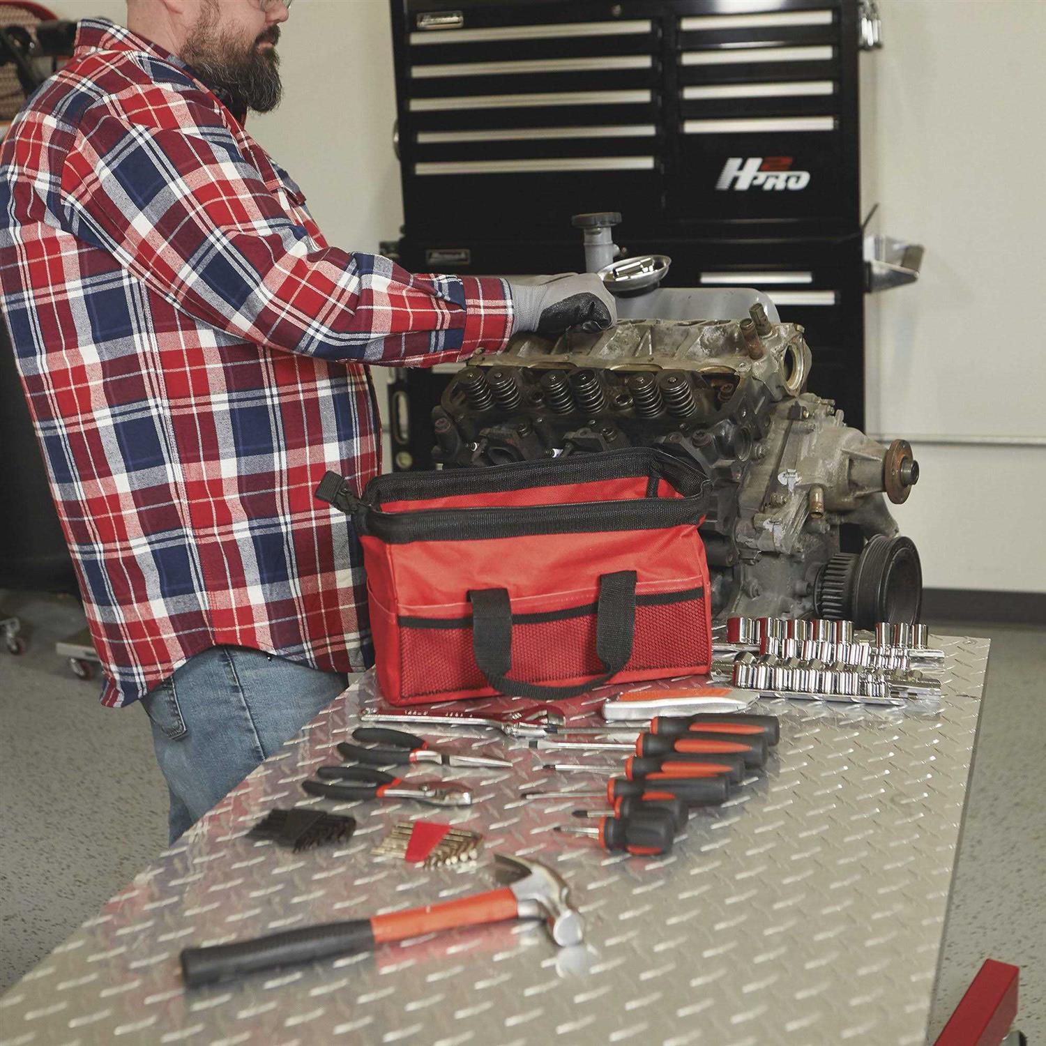 Ironton Tool Bag Set 70-Piece 1/4inch and 3/8Inch Drive 47954 - Cheap Fitting