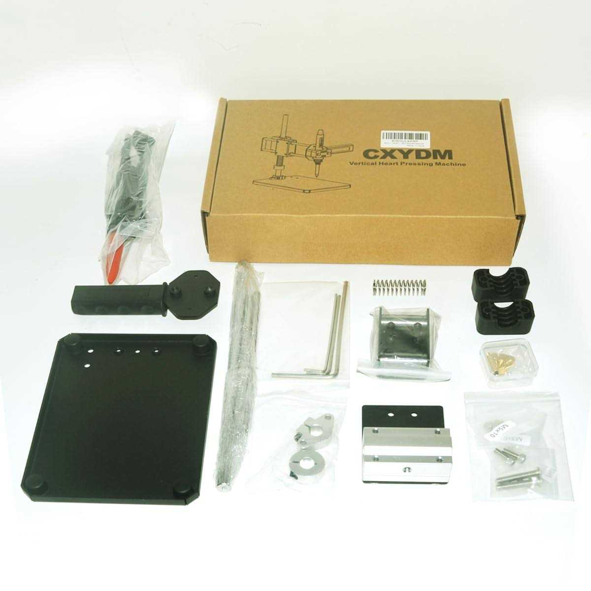 CXYDM Vertical Heat Pressing Machine,Heat Set Insert Tool,Brass Inserts 3D Printing,Heat Set Insert tip for Thread Knurled Nut M2/M3/M4/M5 - Cheap Fitting