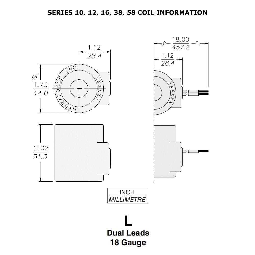 HydraForce 6352012 Solenoid Valve Coil - Cheap Fitting