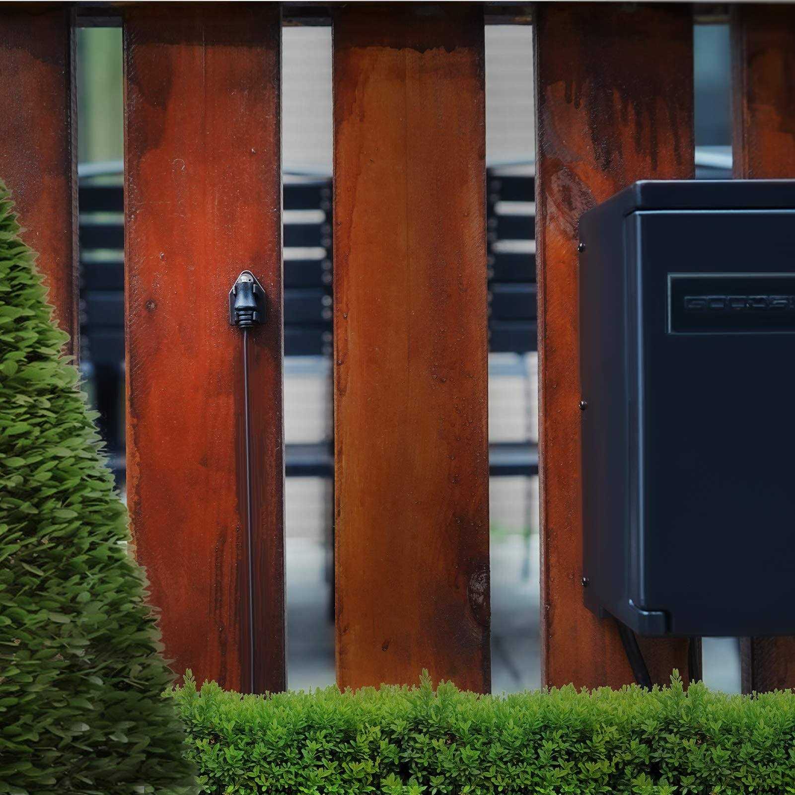 GOODSMANN Photo Eye Light Sensor Photo Cell for Power Pack Transformer Photosensor Remote Photo Electric Switch Dusk-to-Dawn Light Sensor Switch - Cheap Fitting