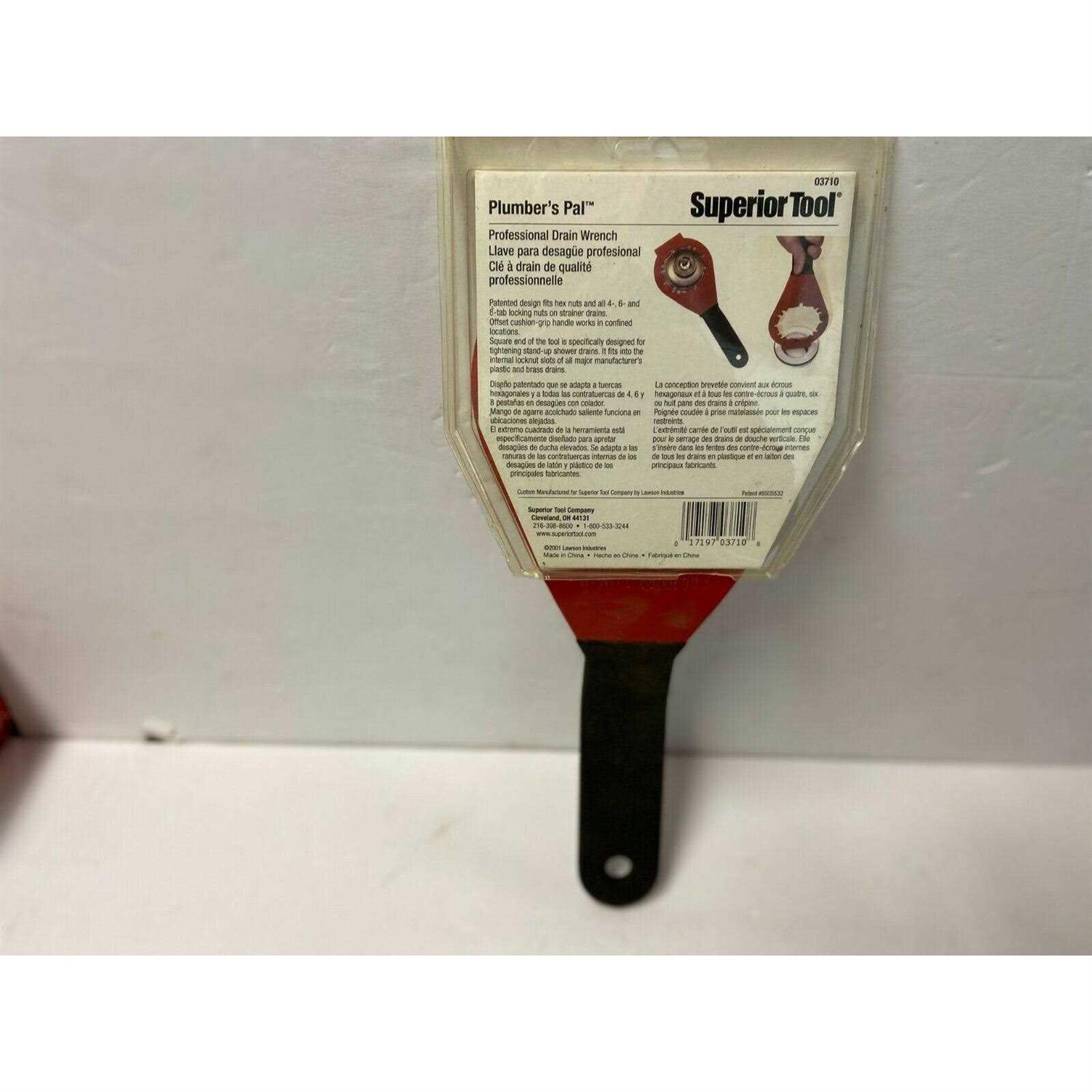 Superior Tool 13 Drain Wrench 03710 - Cheap Fitting