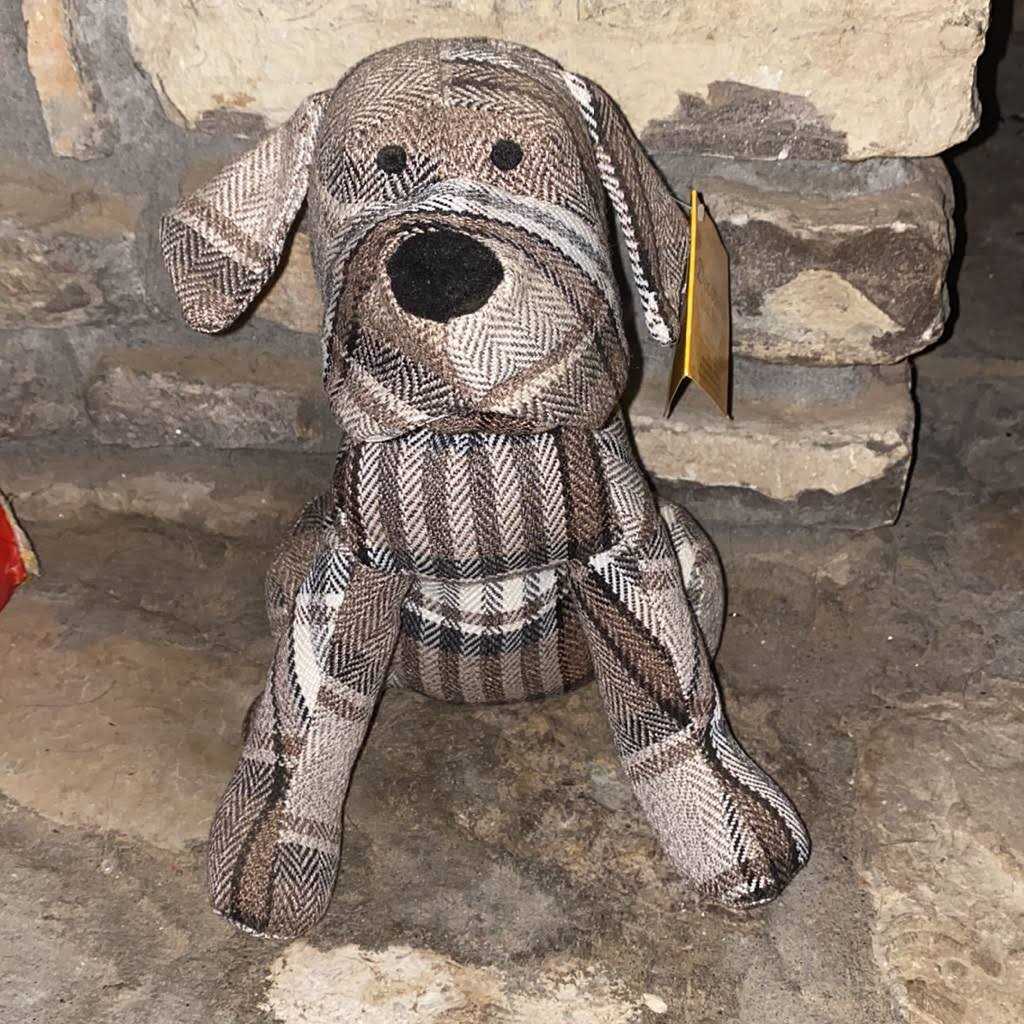 Elements Plaid Dog Door Stopper - Cheap Fitting