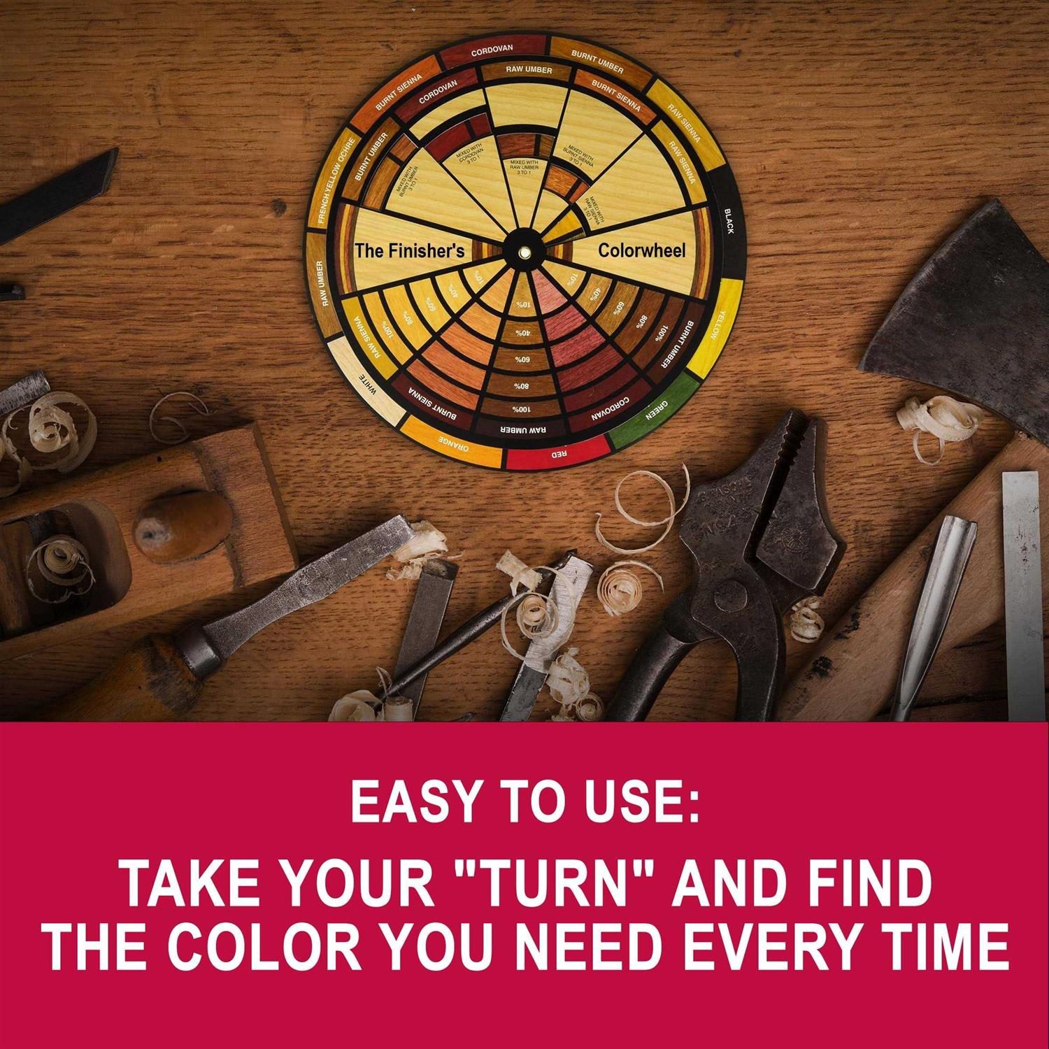 Mohawk Finishing Products Finisher’s Color Wheel - Cheap Fitting