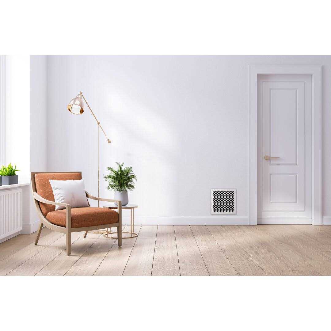 Steelcrest Tuscan 15 in. White/Powder Coat - Cheap Fitting