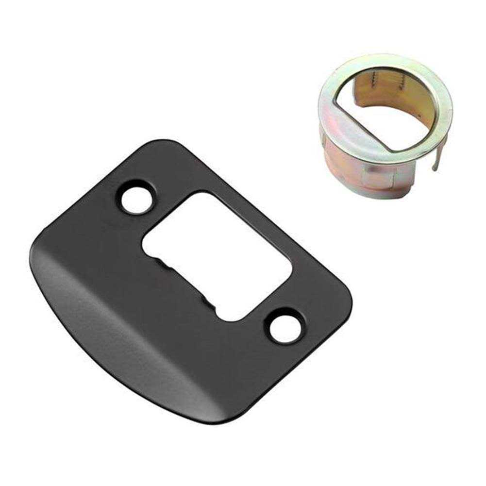 Defiant Hartford Matte Black Hall/Closet Door Knob - Cheap Fitting