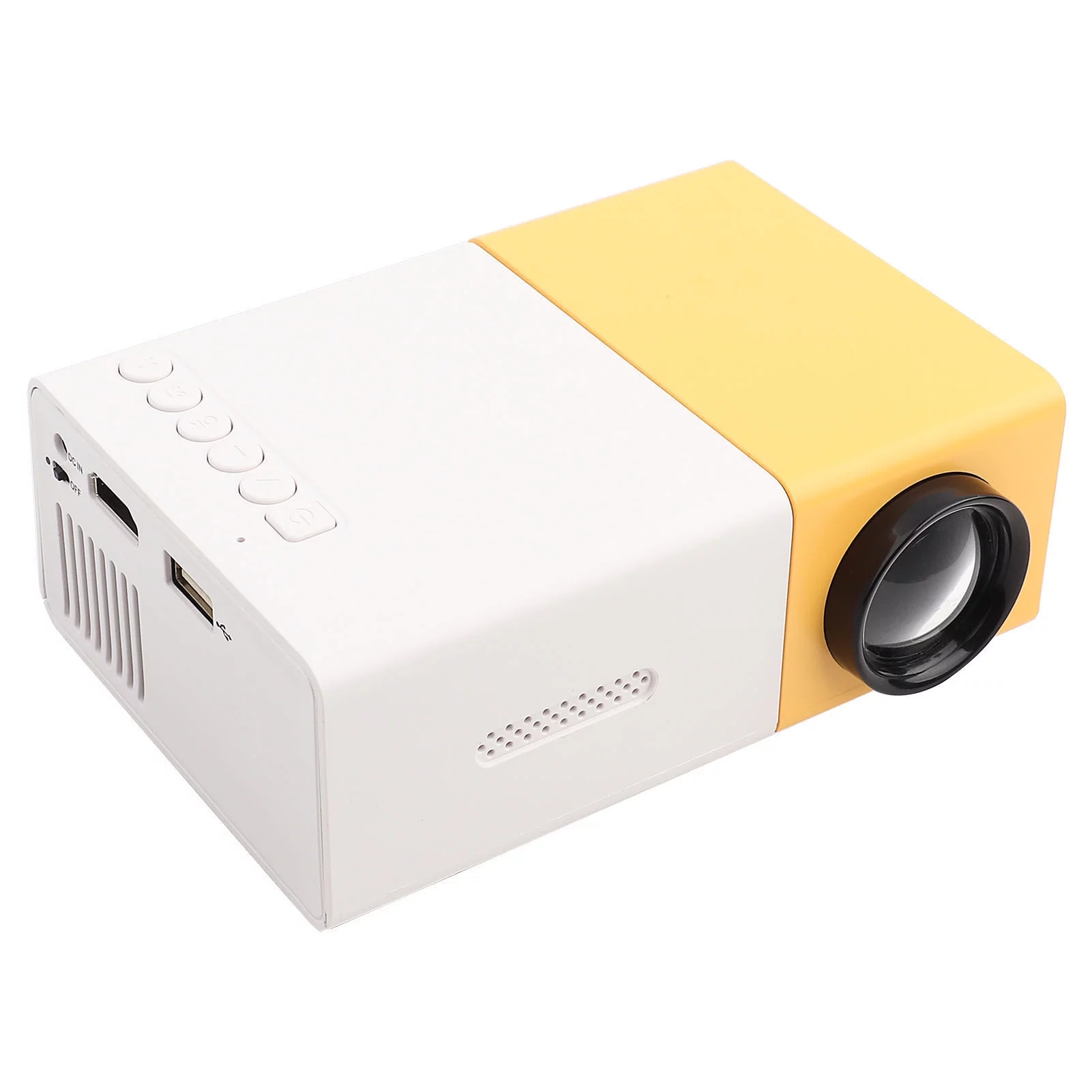 Home Theater, 5 X 3.2 X 1.9In 1080P Mini Projector, For Camping Travel Movies Games - Cheap Fitting