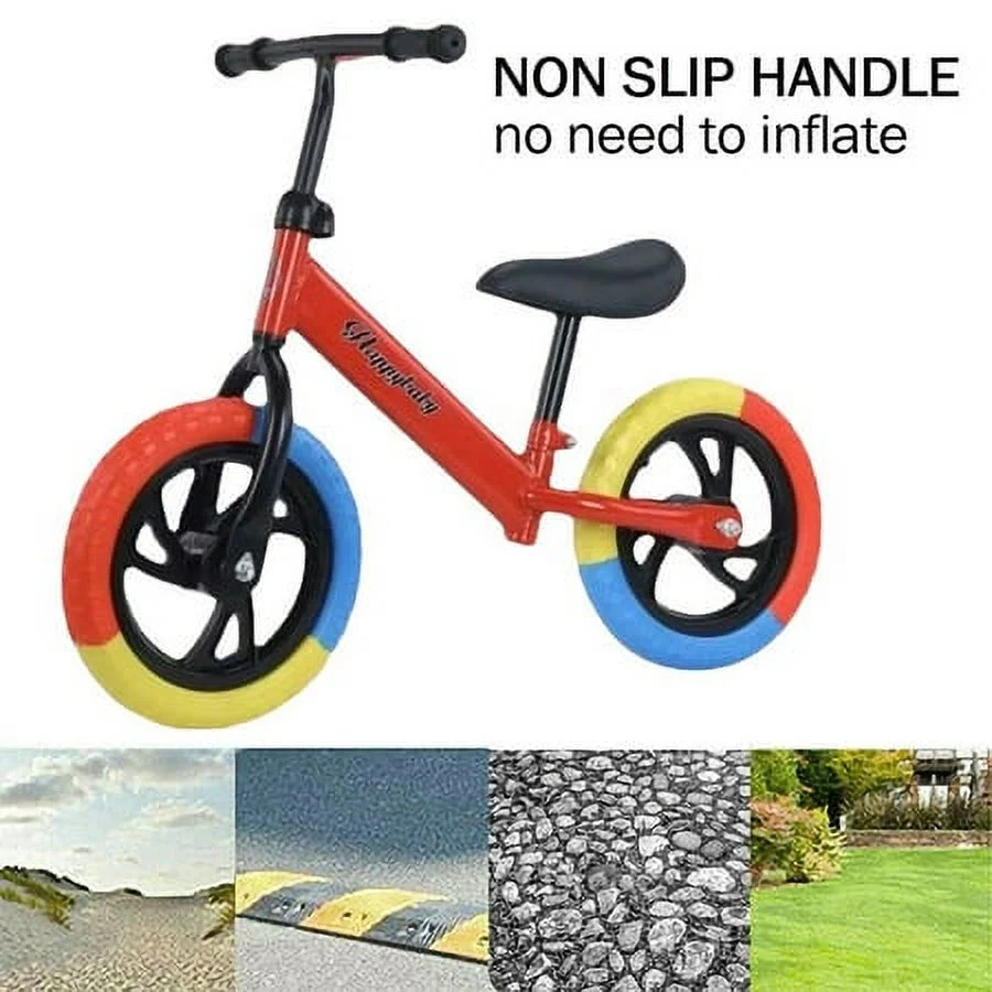 Kid Balance Bike .Toddlers Training Bicycle for Kids 2-6 Years No Pedal Push Bicycle Training Toy for Kid Christmas Halloween Gift - Cheap Fitting