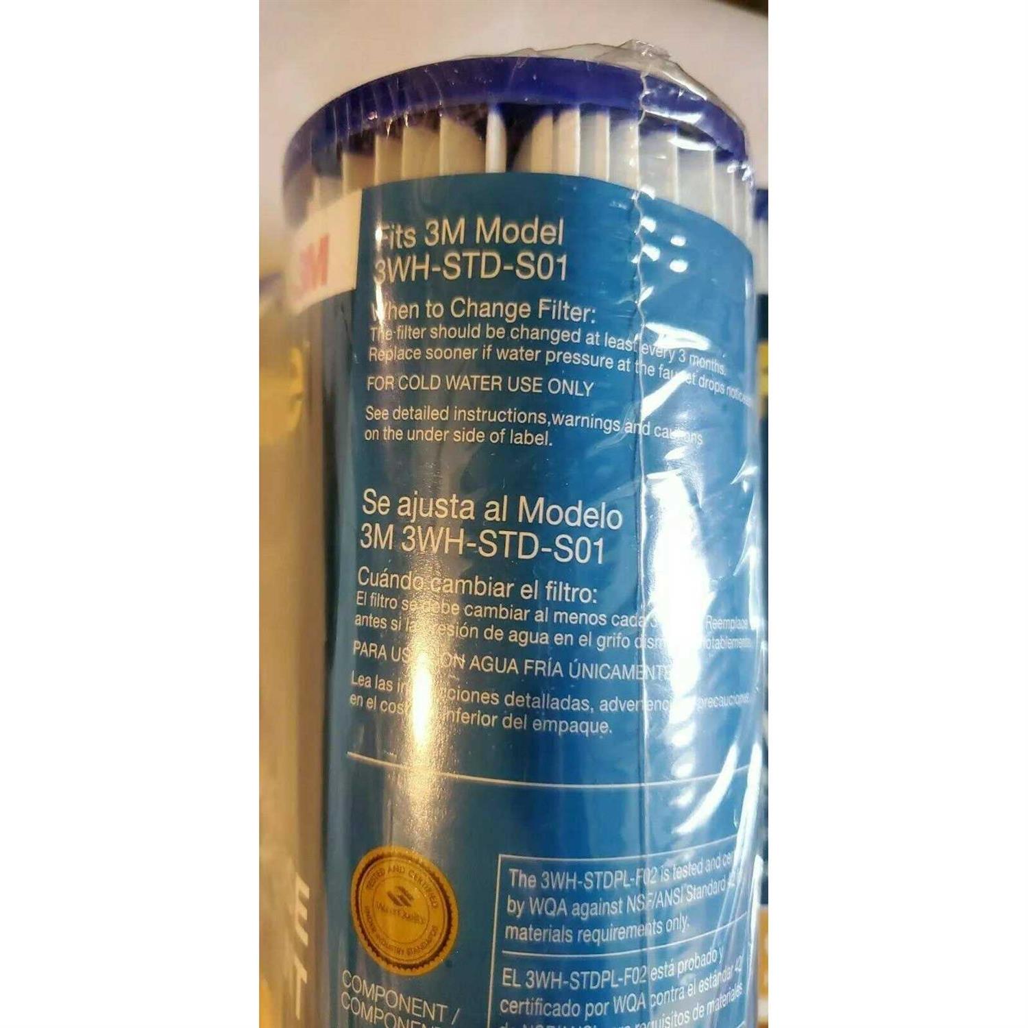 Filtrete 3wh-stdpl-f02 Standard Capacity Whole House Pleated Replacement Water Filter - Cheap Fitting