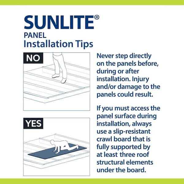 Sunlite 48 in. x 4 ft. Multiwall Polycarbonate Panel 193174 - Cheap Fitting