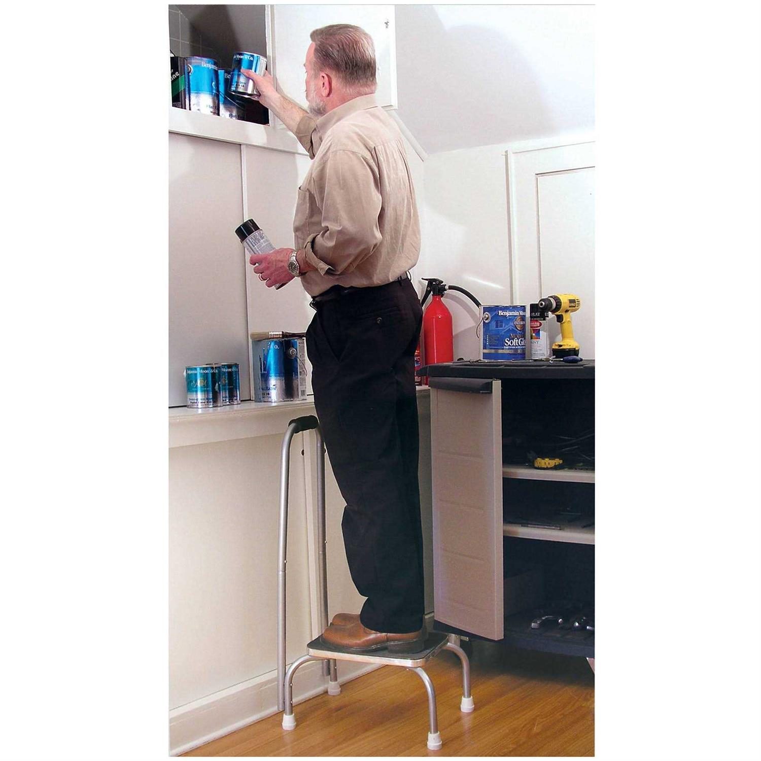 Handy Support Step Stool With Handle - Cheap Fitting
