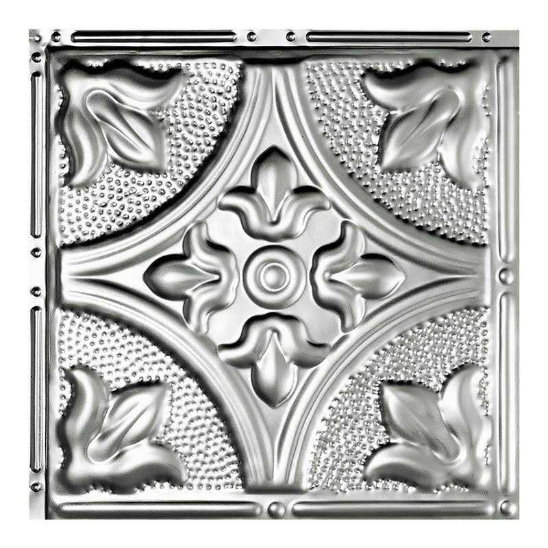 Great Lakes Tin Jamestown Nail-up Ceiling Tile 2 x 2 - Cheap Fitting