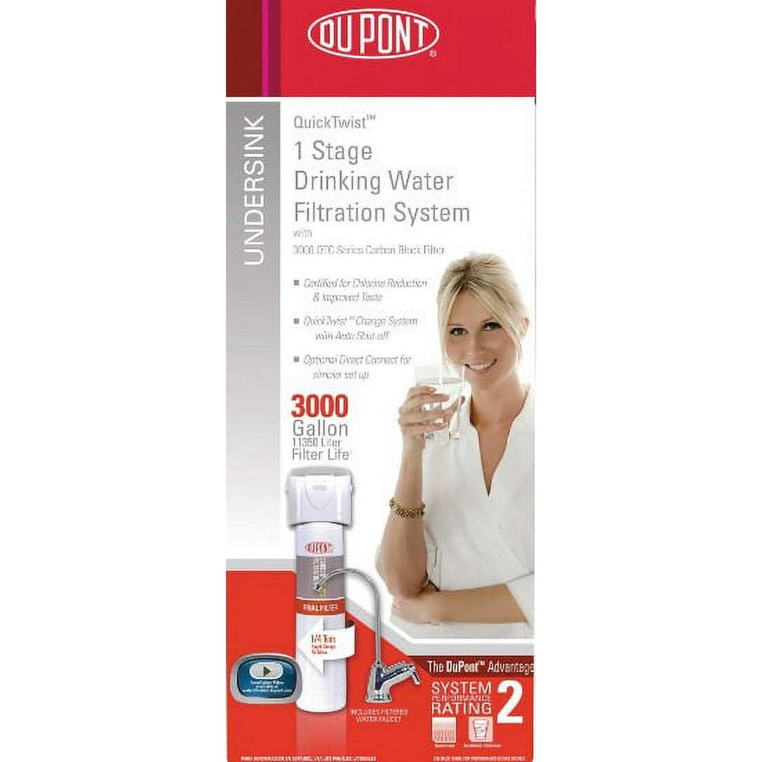 Dupont WFQT130005 QuickTwist Drinking Water Filtration System - Cheap Fitting