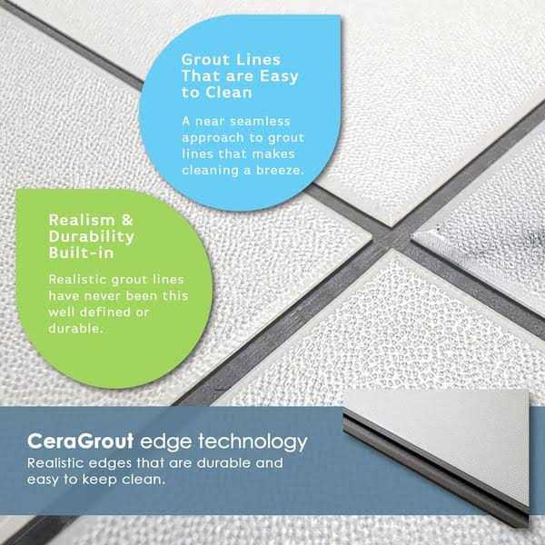 Lifeproof Marble 22 MIL x Click Lock Waterproof Vinyl Tile Flooring - Cheap Fitting