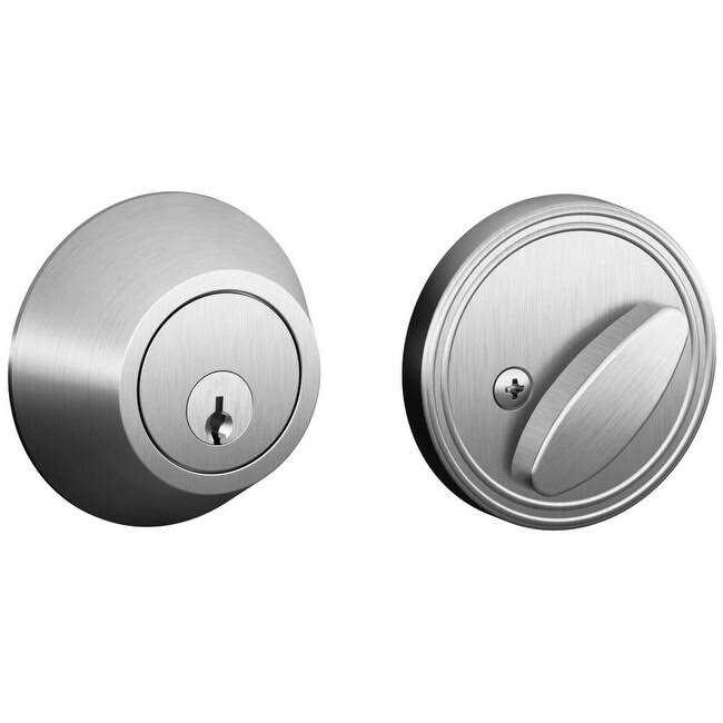 Schlage JD60 Single Cylinder Deadbolt - Cheap Fitting