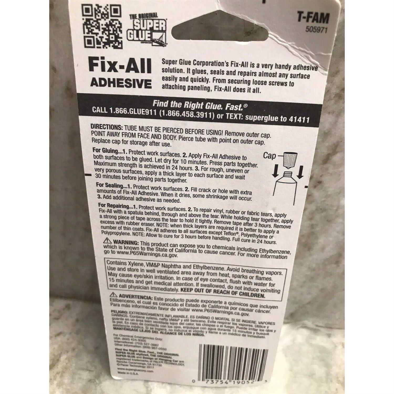 Super Glue Fix-All Adhesive - Cheap Fitting