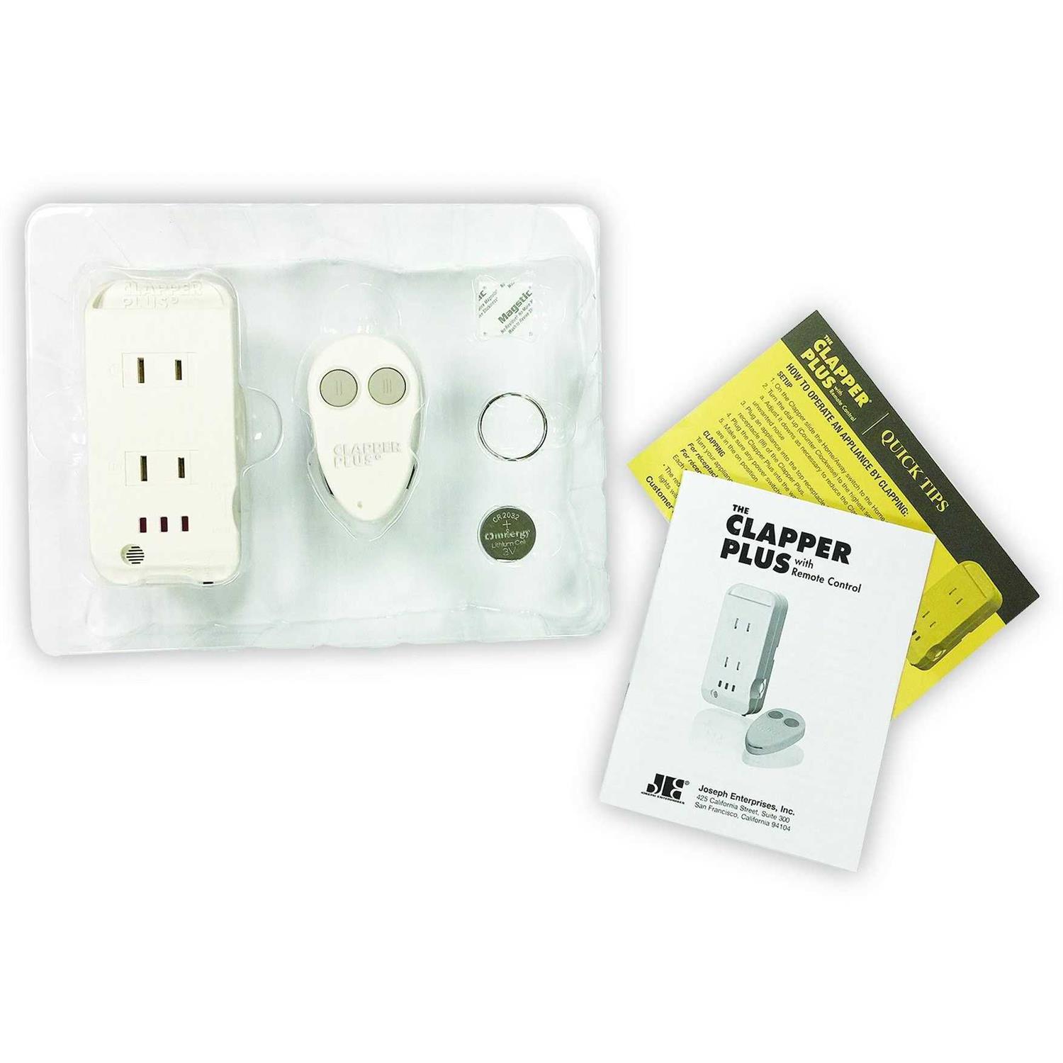 The Clapper Plus with Remote Control - Cheap Fitting