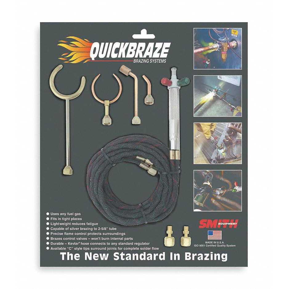Smith Equipment Quickbraze Oxy Fuel Outfit 23-5005A - Cheap Fitting