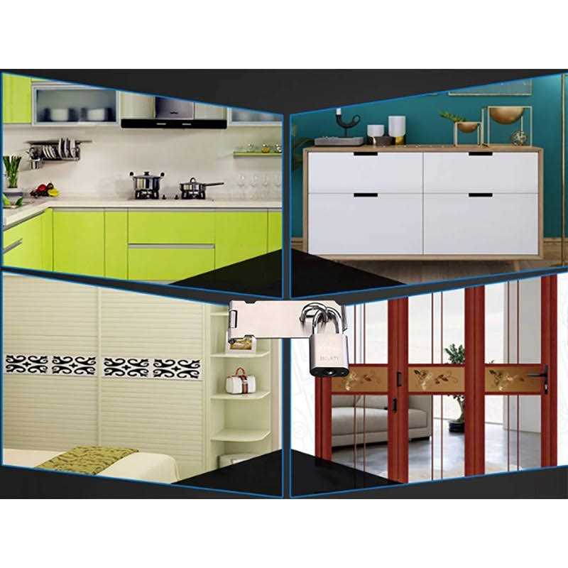 Stainless Steel Padlock Hasp, Tiberham Heavy Duty Hasp and Staple with Screws - Cheap Fitting