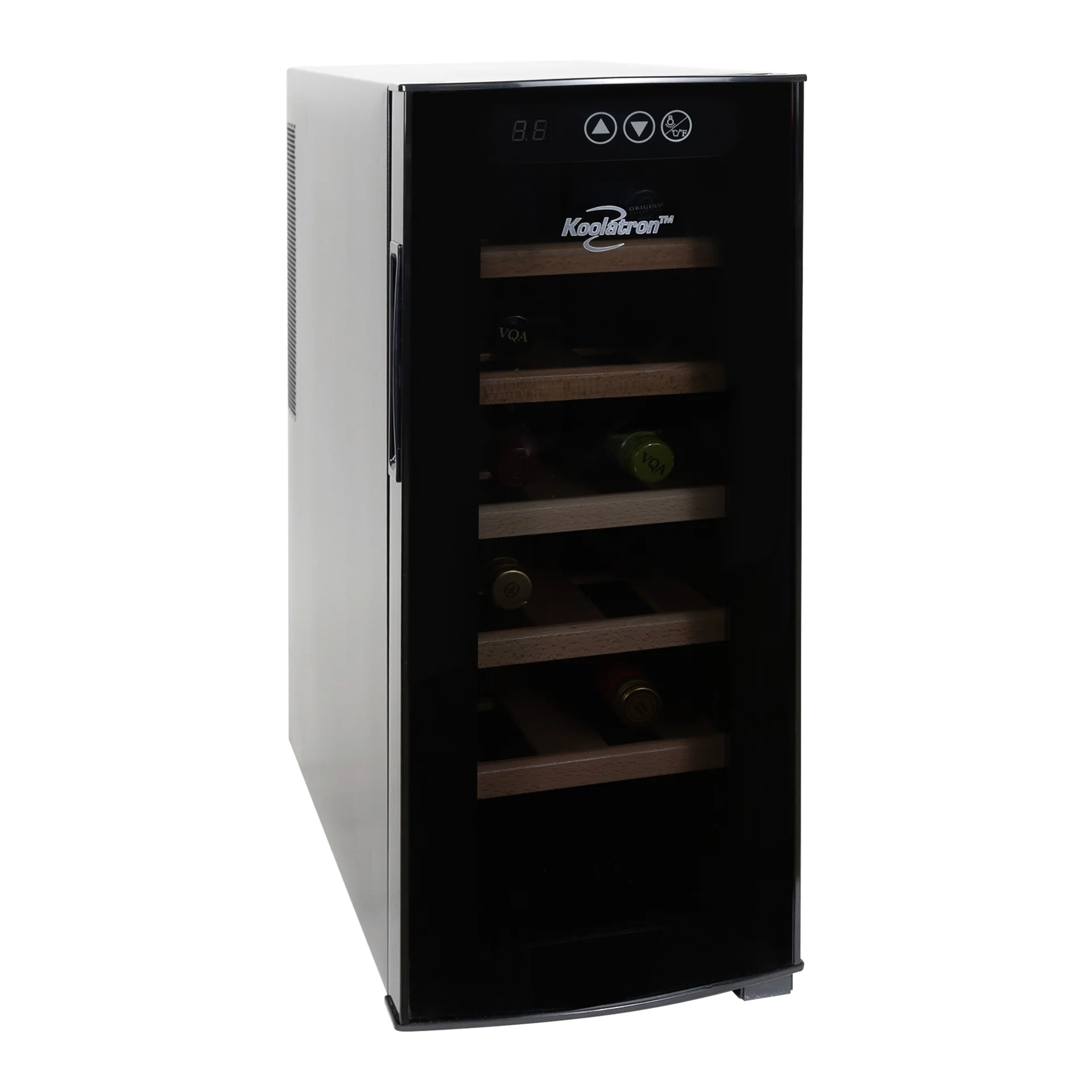 Koolatron Urban Series Deluxe 12 Bottle Wine Cooler Thermoelectric Refrigerator with Digital Temperature Controls - Cheap Fitting