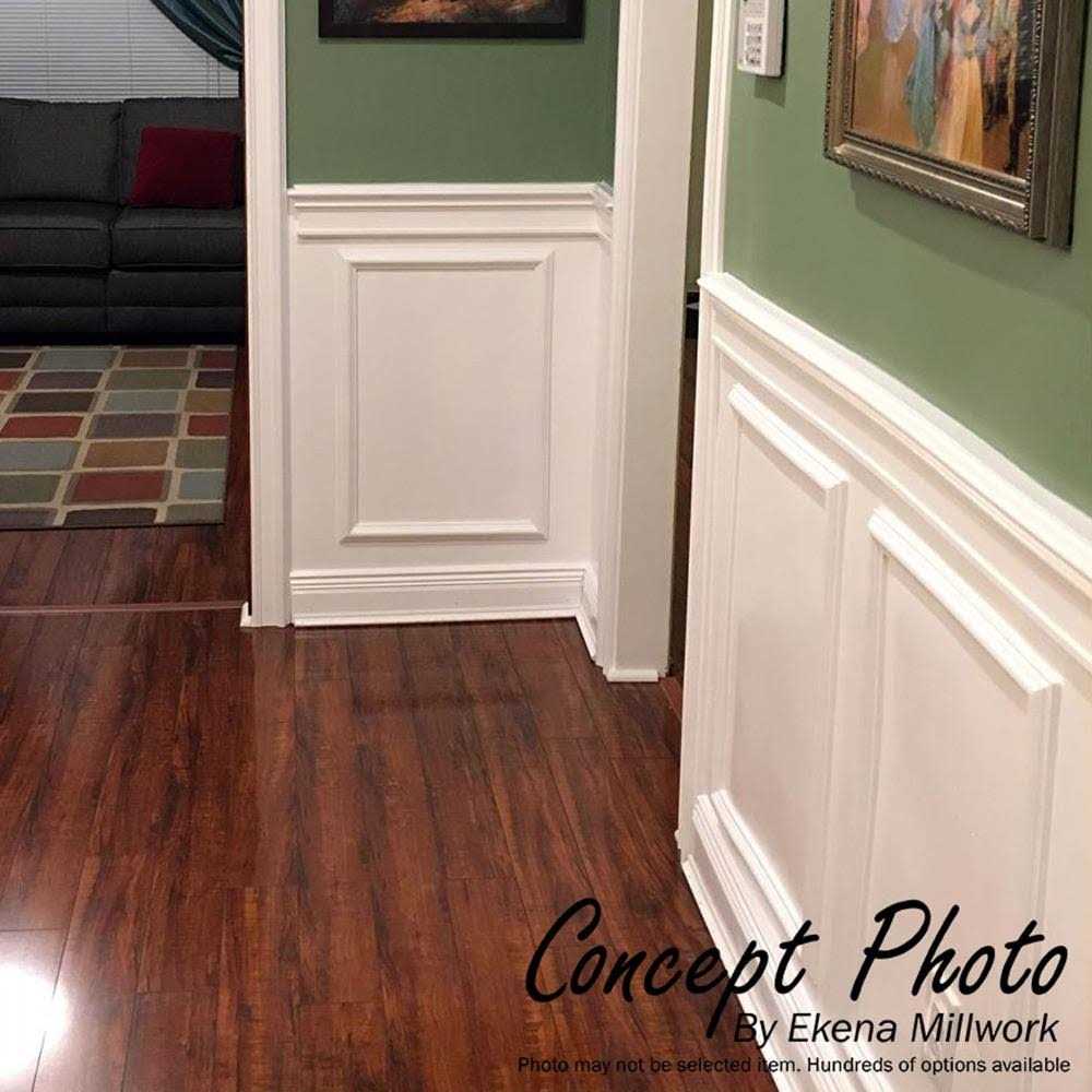 8W x 8H x 1 1/8P Seville Panel Moulding Corner Ekena Millwork PML08X08SE - Cheap Fitting