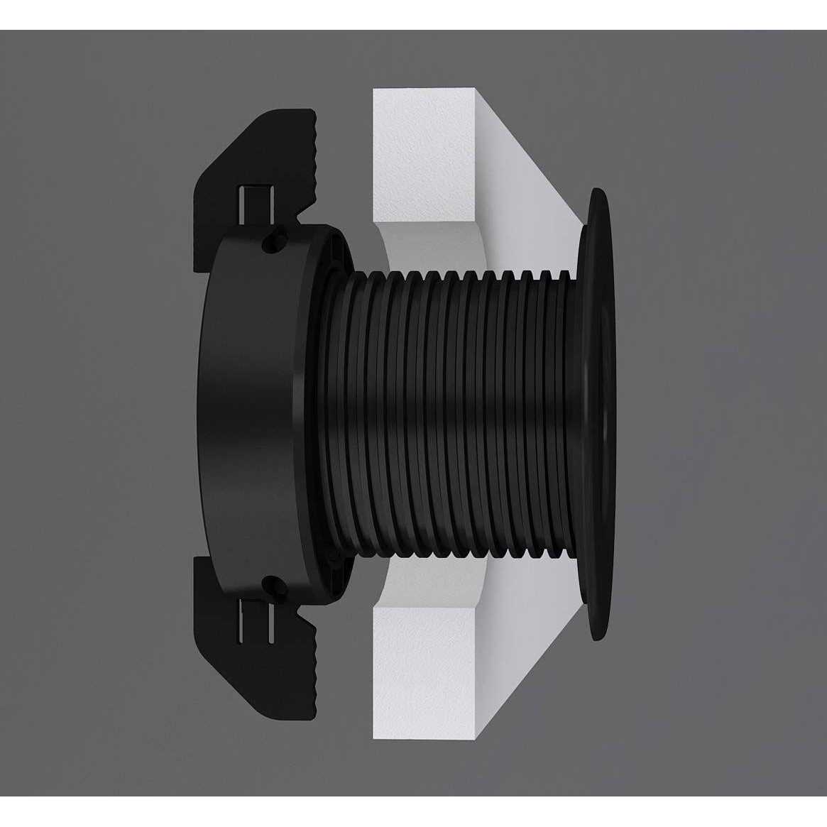 Twist Lock Grommet Cable Wire Cord Management Self Locking Grommet with Cover for Walls - Cheap Fitting