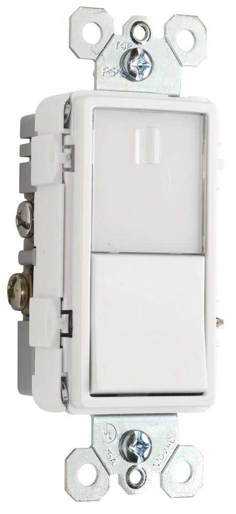 Legrand NTL873WCC6 Radiant Single-Pole/3-Way Switch with Night Light White - Cheap Fitting