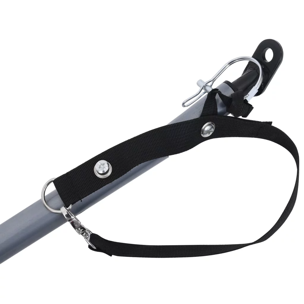 vidaXL Bike Trailer Bicycle Cargo Trailer Tow Bicycle Cart Steel and Polyester - Cheap Fitting