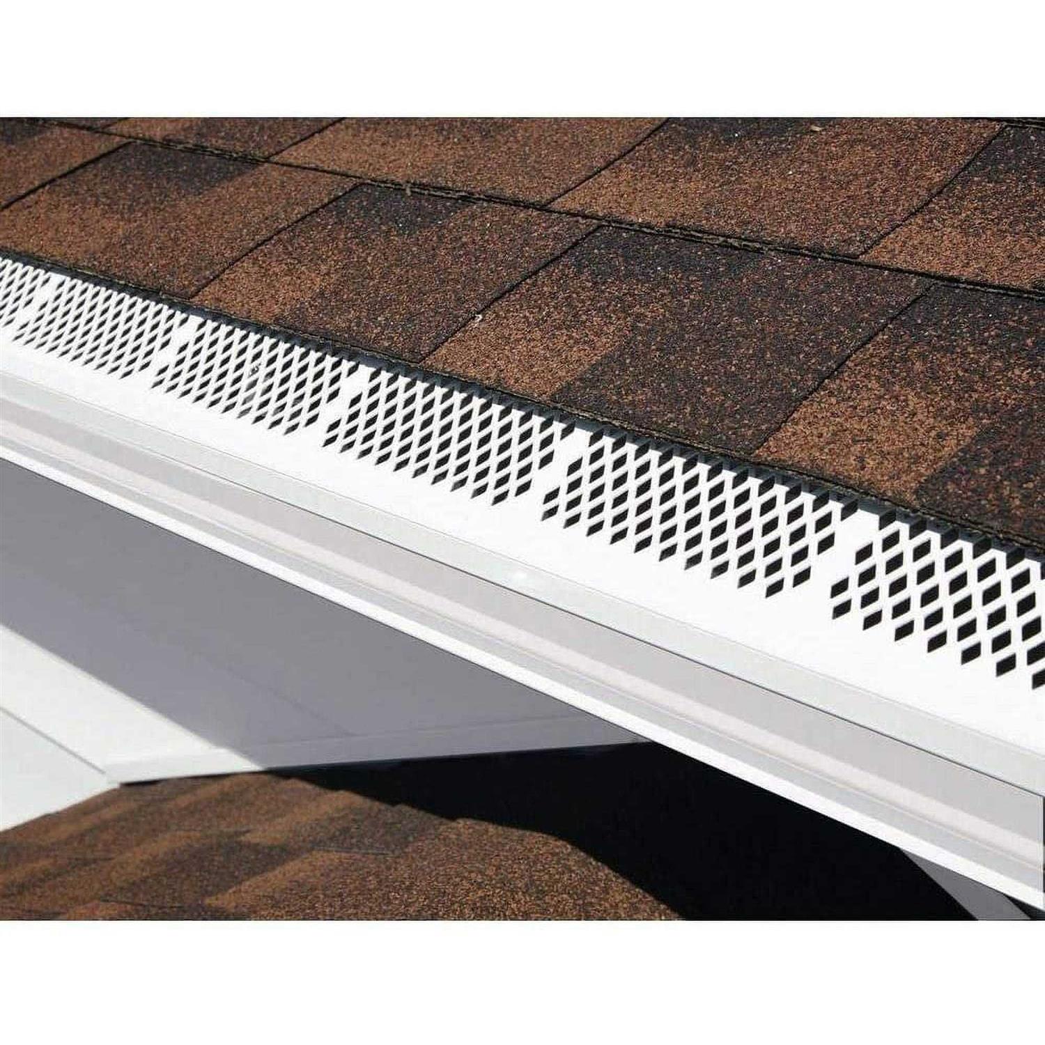 Amerimax 85370 3 White Plastic Gutter - Cheap Fitting