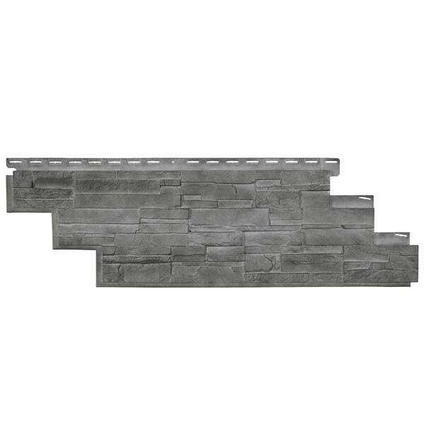 NovikStone Dry Stack Stone Stone Siding in Basalt - Cheap Fitting