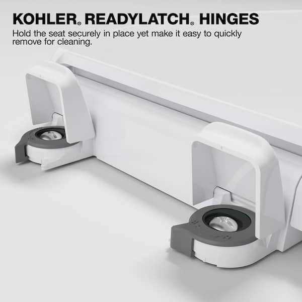 KOHLER Transitions ReadyLatch Quiet-Close elongated toilet seat - Cheap Fitting