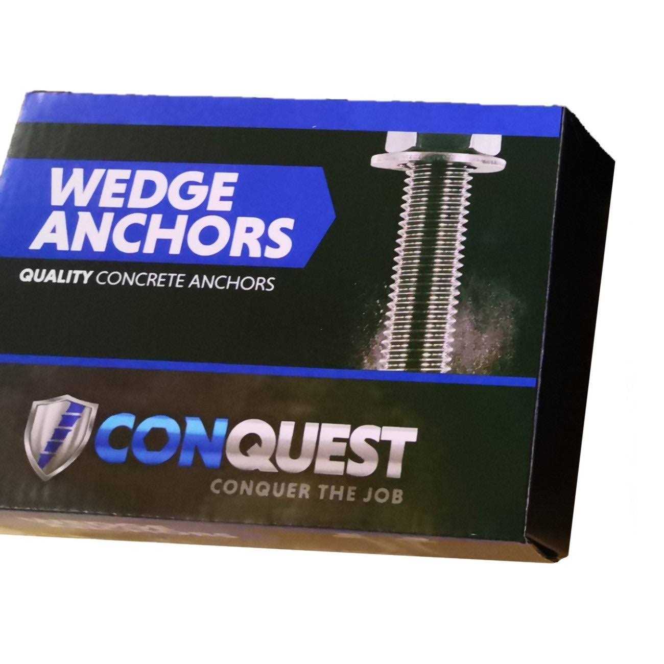Conquest Wedge Anchors - Cheap Fitting