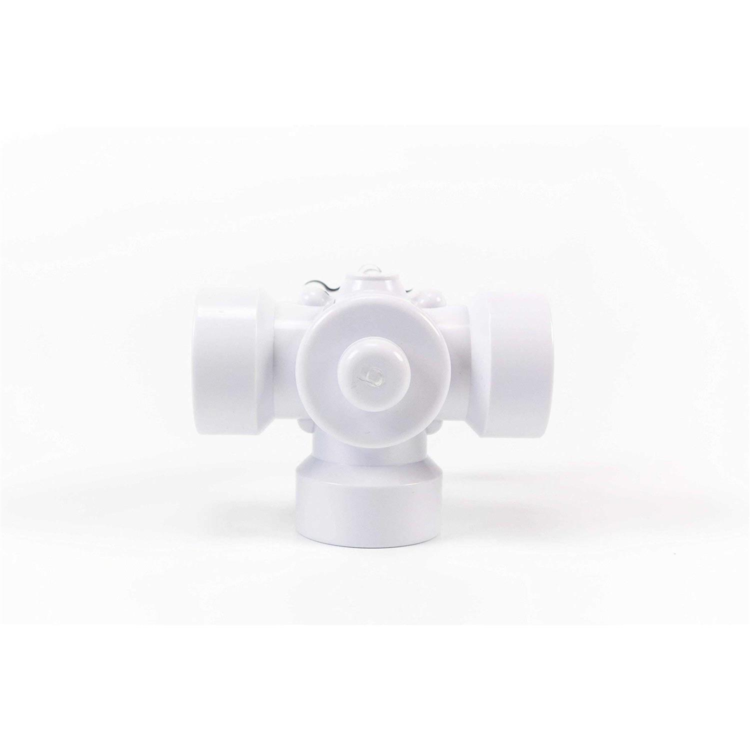 Fibropool Swimming Pool Diverter Valve 1 1/2 Inch 3 Way - Cheap Fitting