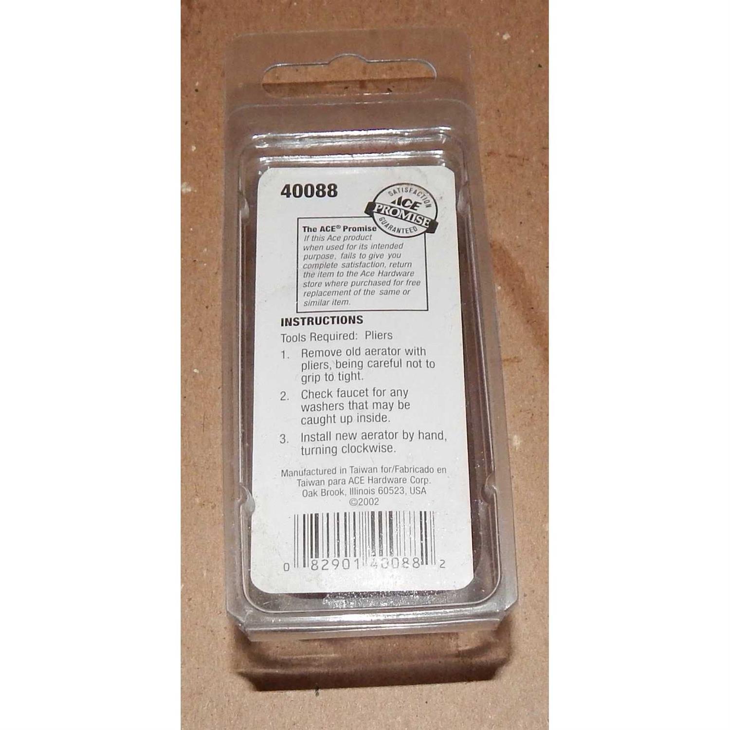 Ace Dual Thread Faucet Aerator - Cheap Fitting