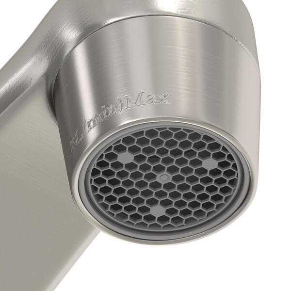 Glacier Bay Single Handle Standard Kitchen Faucet in Stainless Steel - Cheap Fitting