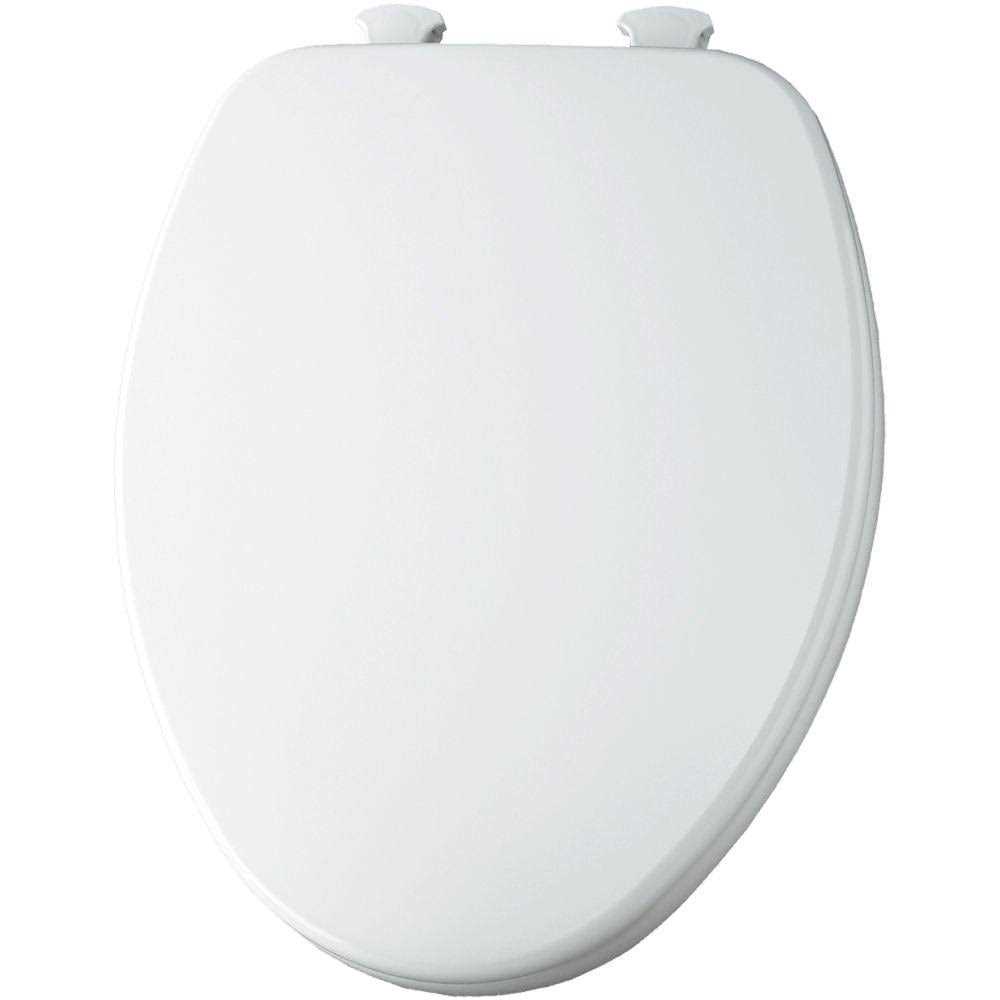 Church 585ec Wood Elongated Toilet Seat - Cheap Fitting