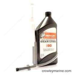 Mercury Marine New OEM High Performance Gear Lube with Hand Pump - Cheap Fitting
