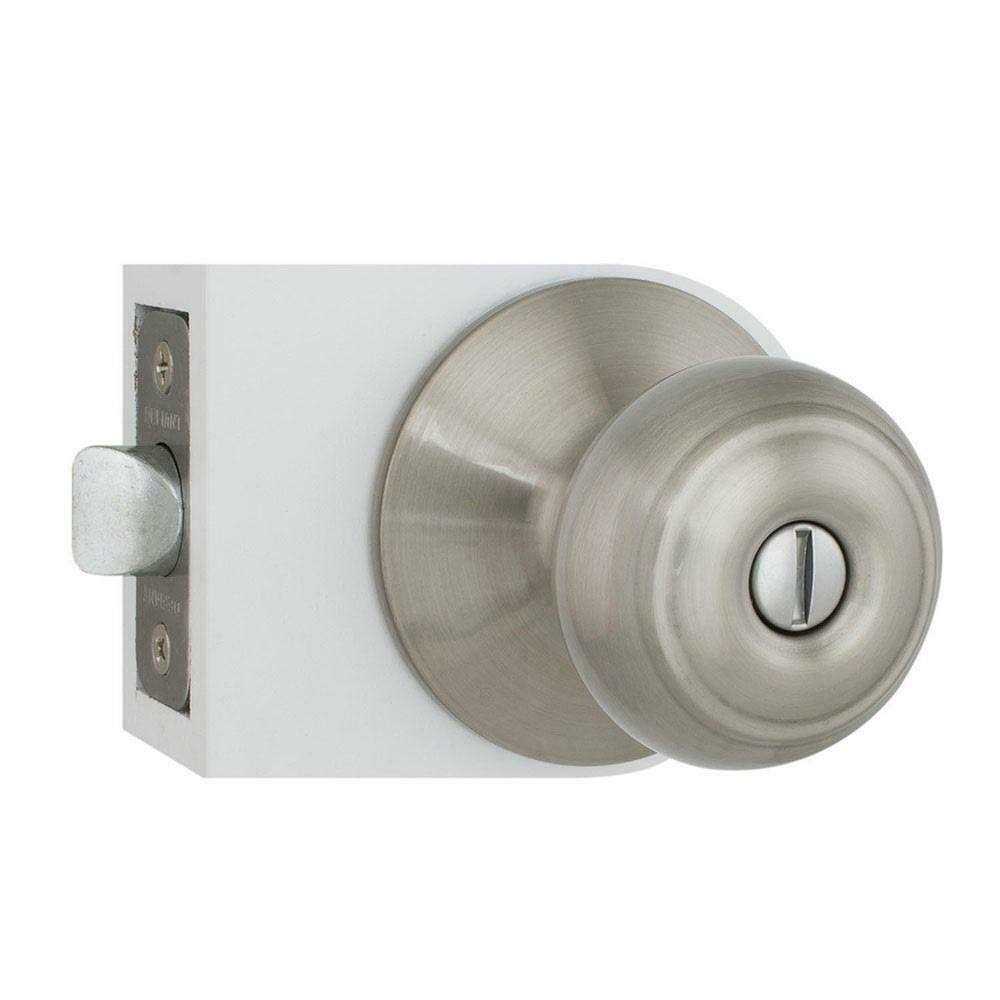 Defiant Hartford Satin Nickel Bed/Bath Door Knob Contractor Pack - Cheap Fitting