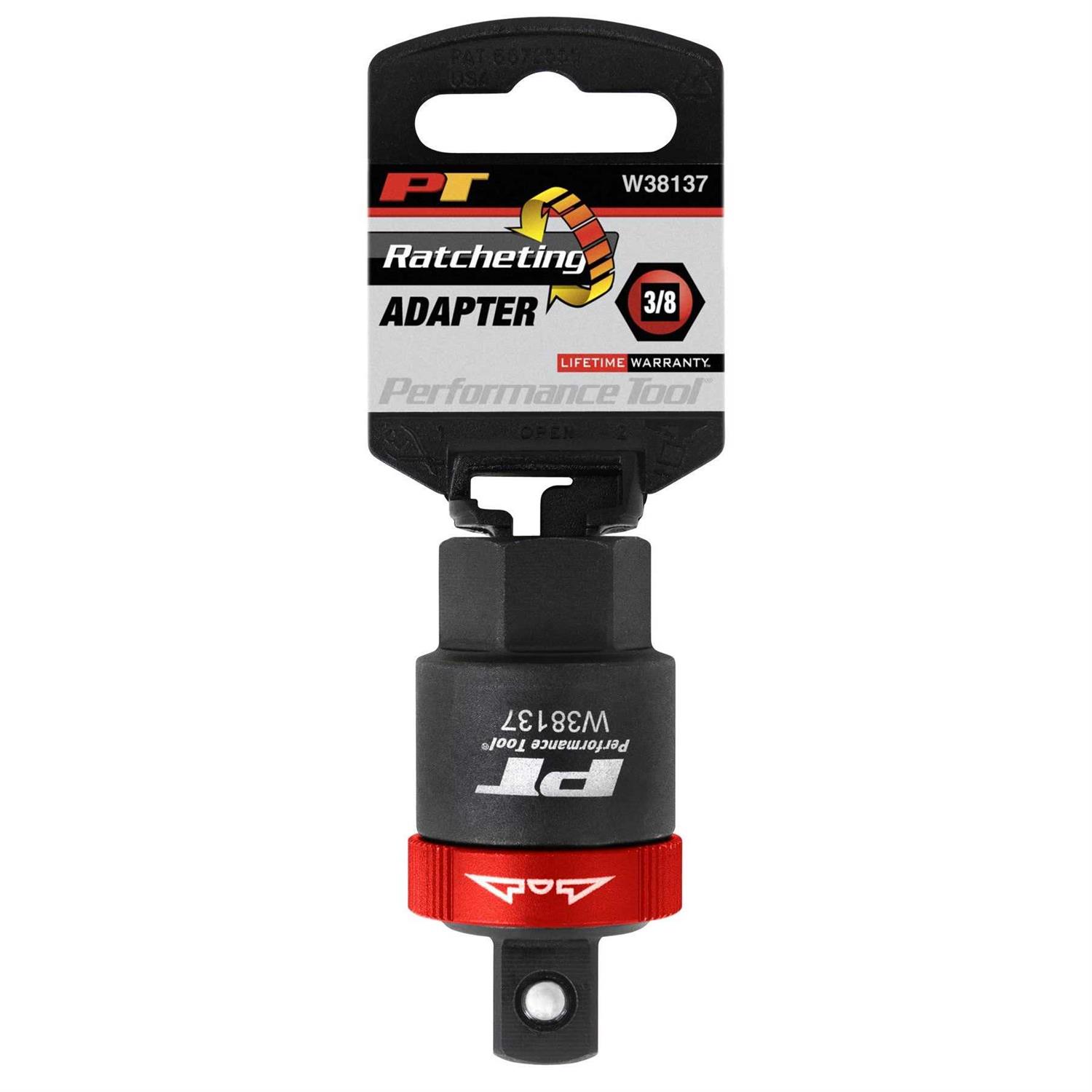 Performance Tool W38137 3/8 Dr Ratcheting Adapter - Cheap Fitting