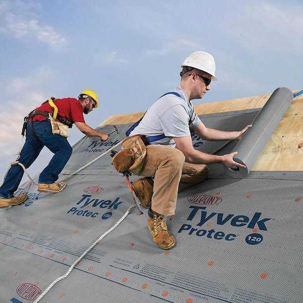 Dupont Tyvek Protec 120 Roof Underlayment 4′ x 250 - Cheap Fitting