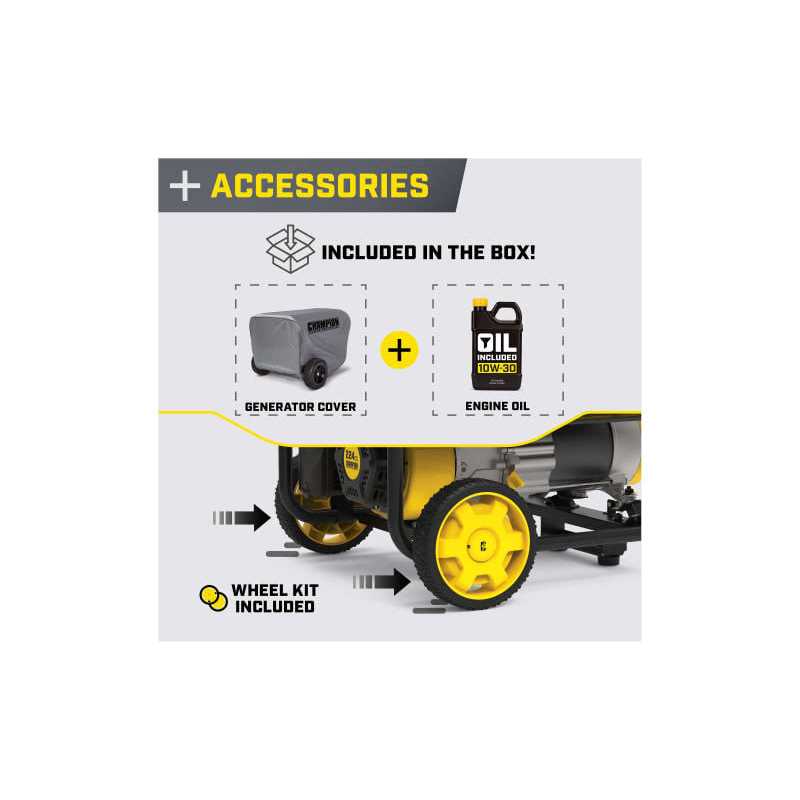 Champion Power Equipment 3550W Weekender Portable Generator with CO Shield - Cheap Fitting