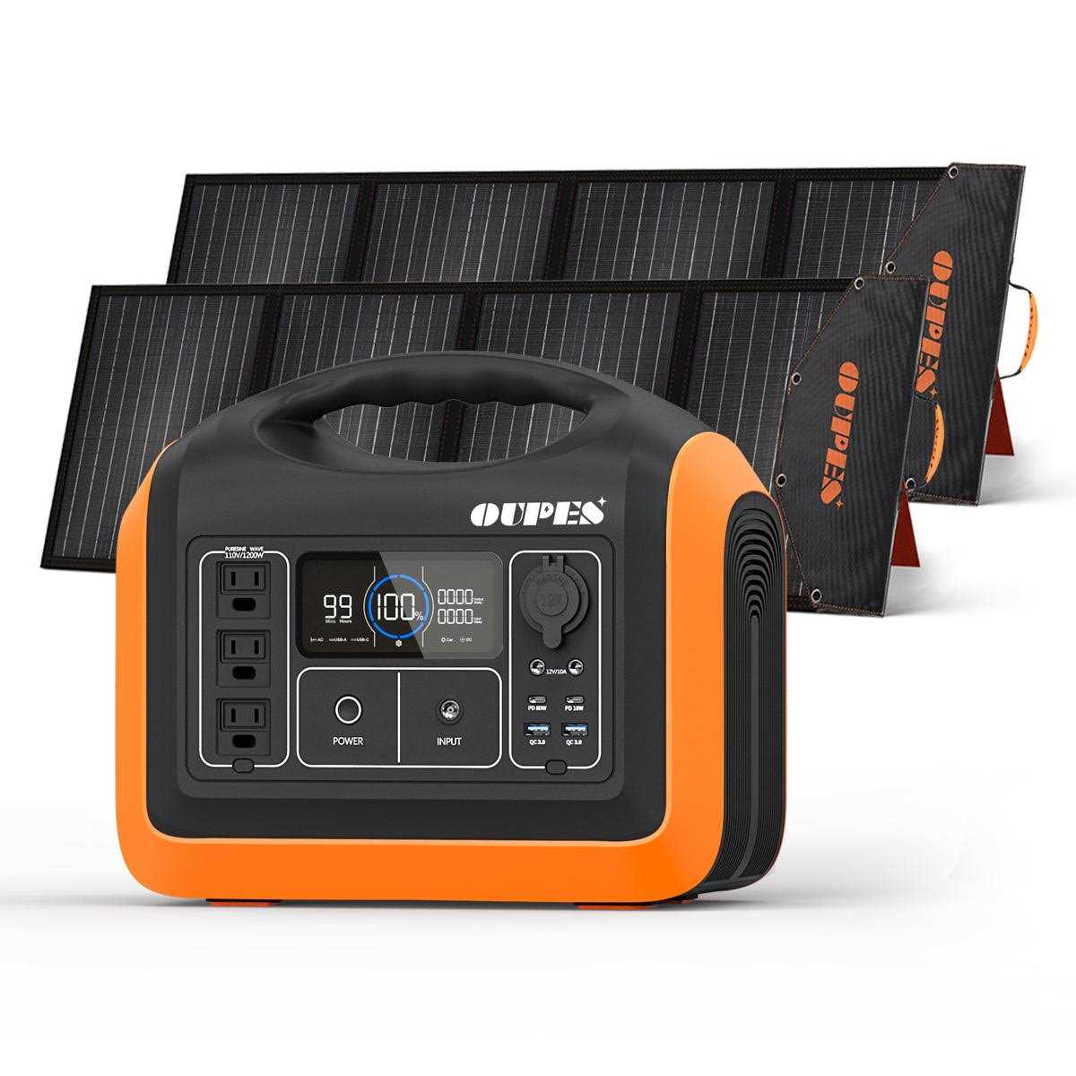 OUPES 1200 Portable Power Station - Cheap Fitting